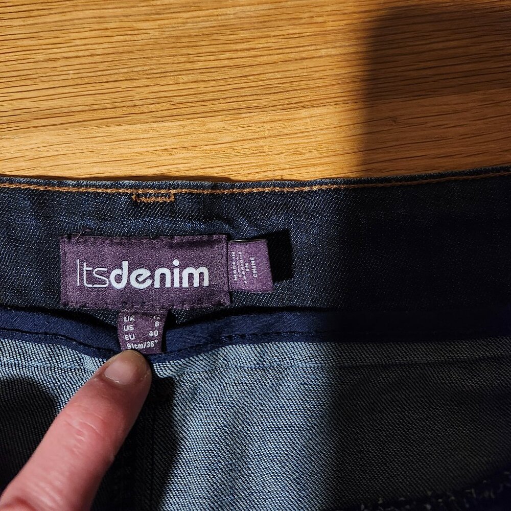 LONG Tall Sally denim size 8 (US) high waisted bootcut